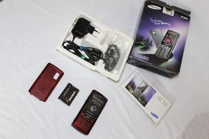 Samsung GT-C5212 DUOS Red Vintage Mobile Phone full set in original box - Picture 1 of 19