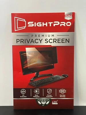Sightpro Premium Privacy Screen Black 23" 16:9 Ratio #SIGHT-PSB23169-TD1 - Image 1 of 4