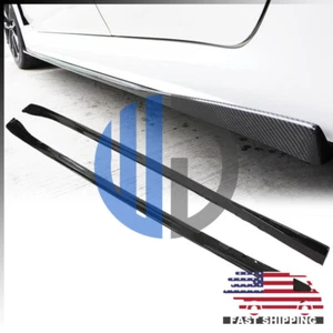 Faldones laterales de carbono estilo Subaru WRX VR2 2015 2016 2017 2018 2019 2020 2021 - Imagen 1 de 7