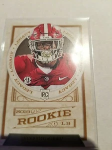 2019 Legacy Rookie Mack Wilson RC #184 Browns / Alabama - Picture 1 of 1