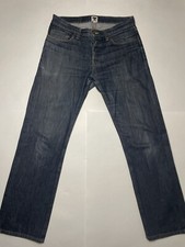 Tellason Selvedge Ankara Straight Leg Jeans Men's 32x32