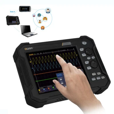 Owon TAO3104W 8BITs 100MHz 4CH Digital Handheld Oscilloscope 1GS/s WIFI Module - Image 1 of 4