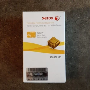 XEROX 108R00933 Solid Ink gelb / yellow f. ColorQube 8570 8580 Series NEU & OVP - Afbeelding 1 van 1