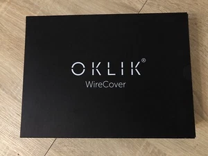 Couvercle de fil Premium OKLIK (technologie brevetée), facile à installer. - Photo 1/6