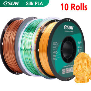 eSUN-Wholesale-Silk PLA Filament, Silk Gold/Silver/Rainbow 1.75mmfor 3D Printer