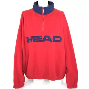 Chaqueta de lana HEAD para hombre de gran tamaño de esquí de colección años 90 XXL - Imagen 1 de 9