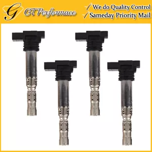 OEM Quality Ignition Coil 4PCS A8 Quattro/ Continental/ Passat Phaeton 4.0/6.0L - Picture 1 of 7