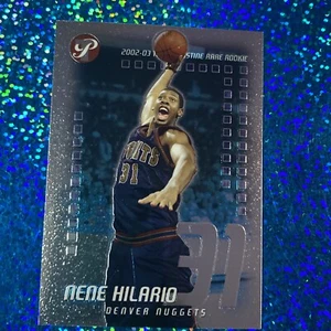2002-03 Topps Pristine NENE Rookie - RC NENE HILARIO #d/499 NBA - Nuggets - Picture 1 of 7