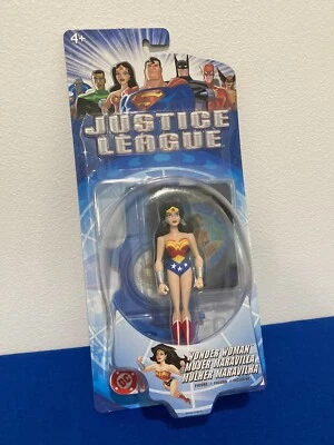 Figura de acción Justice League Wonder Woman 2003 4" DC Universe Mattel nueva en caja Foto 1 de 4