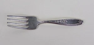 Vintage Silver Plated Baby Fork Rogers Bros 1847 Brand - Picture 1 of 4