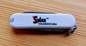 Victorinox ‘Sular’ CLASSIC SD Swiss Army Knife Collectible Pharmaceutical Nice! - Picture 1 of 5