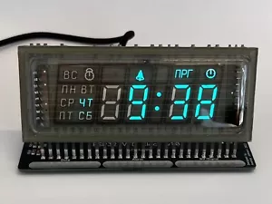 Vintage VFD Alarm Clock WiFi ESP32 Soviet ILZ5-4/7M1 (ИЛЦ5-4/7М1) - Bild 1 von 12