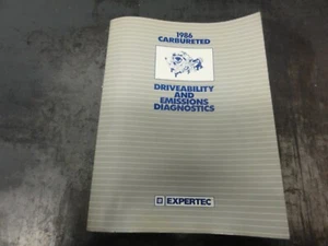 GM EXPERTEC 1986 Carbureted Driveability and Emissions Diagnostics Manual - Picture 1 of 7
