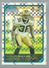  2006 Bowman Chrome Xfractors #271 Anwar Phillips RC 065/250 (ref56329)