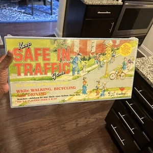 Rare and Vintage The Keep Safe in Traffic Game - Brand New/80s - Picture 1 of 6