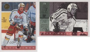 1995-96 Leaf Sisu SM-liiga Petri Matikainen #70