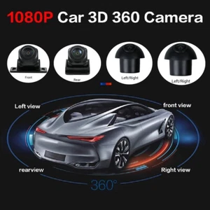 3D Panoramic Dash Camera 360°C HD Bird Eye Surround View Parking Monitor Recoder - Picture 1 of 22