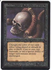 Deathlace - Beta Edition Light Play Magic mtg LP