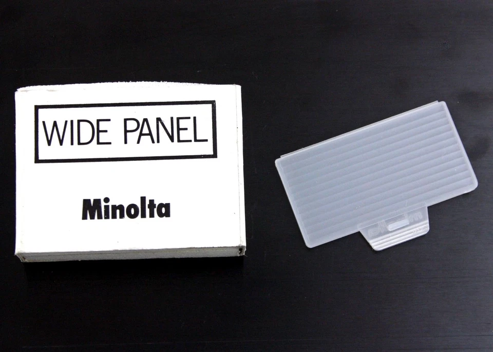 Panel difusor de flash gran angular Minolta #8668-500 para flash Maxxum 200X Foto 1 de 1