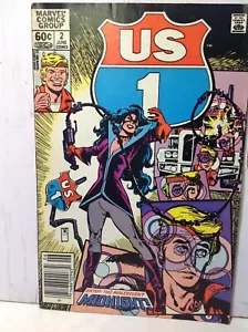 Grupo de Cómics de Marvel de EE. UU. 1 Número 2 Enter the Malovent Midnight - Junio 1983 - Imagen 1 de 8