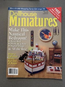 Doll House Miniatures Nutshell News For Crafters April 1998 Magazine Good Shape - Picture 1 of 3