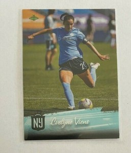 Evelyne Viens 2021 Gotham FC Card #15 Parkside NWSL Foil Base
