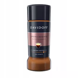 Café instantáneo en vidrio DAVIDOFF CREMA INTENSA 100 gr suave y redondeado - Imagen 1 de 1