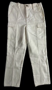 EPIC THREADS Big Girls Stella Cargo Pants Winter Ivory Size 12 NWT $44 - Picture 1 of 8