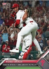 Michael Lorenzen - 2023 MLB TOPPS NOW 685 NO HITTER