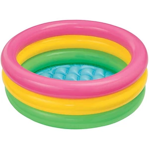 INTEX 58924NP - Bassin Gonflable - Sunset Lueur Babypool (86 x 25cm) Bébé - Picture 1 of 3