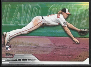 Actualización Topps 2023 Gunnar Henderson LO-19 RC diseñada | Baltimore Orioles - Imagen 1 de 2