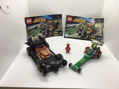 LEGO DC Comics Super Heroes 76012 Batman II The Riddler Chase con 3 minifiguras Foto 1 de 4