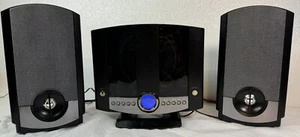 GPX HM3817DT CD Player AM/FM Radio Alarm Clock Home Music System Black Tested - Picture 1 of 13