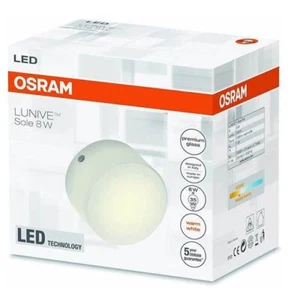 Osram LED Deckenleuchte Lunive Sole 8W=30W Ø10cm warmweiß Glas EEK:G (Spekt A-G) - Bild 1 von 3