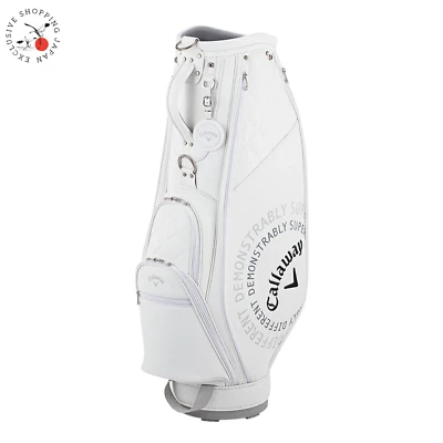 Callaway Golf Uptown Womens Cart Bag Ladies 25JM 8.5 x 47in 5-way 2025 New White - Image 1 of 4
