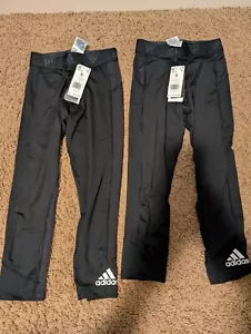 adidas Men's Size S Techfit 3/4 Tights Black Training GM5034 TWO FOR 26$ - Picture 1 of 3