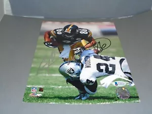 Charles Woodson & Hines Ward Signed 8x10 Photo Autographed Beckett BAS COA - Picture 1 of 5