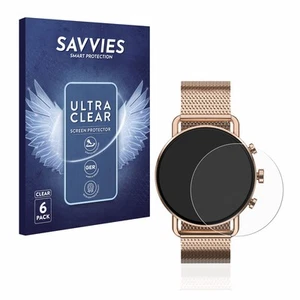 6x Folie für Skagen Falster Gen 6 (41 mm) Schutzfolie Displayschutz Display - Zdjęcie 1 z 11