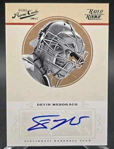 2012 Playoff Prime Cuts Rookie Signature /149 Devin Mesoraco #62 Rookie Auto RC - Bild 1 von 5