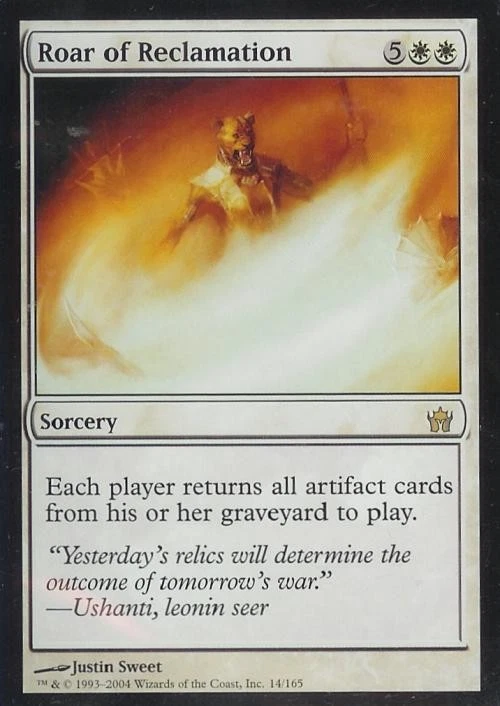 Roar of Reclamation - Medium Play MTG Fifth Dawn - Image 1 of 1