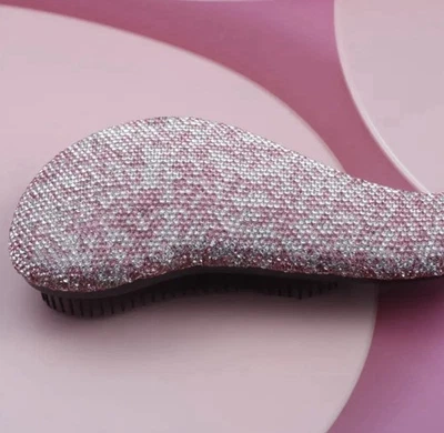Tangle Teaser Diamanté Pink and Silver - Image 1 of 3