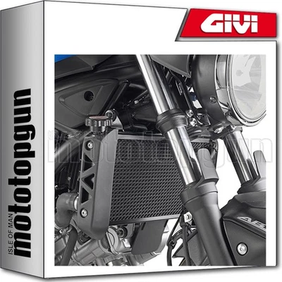PROTEZIONE RADIATORE ACCIAIO NERO GIVI SUZUKI SV 650 2022 22 2023 23 2024 24 Foto 1 de 2
