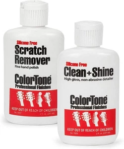 ColorTone Clean + Shine Kratzentferner - 2er Set Flaschen, je 2 Unzen - Bild 1 von 2