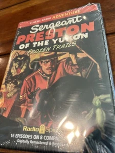 Sergeant Preston of the Yukon Frozen Trails 8 CD Box Set Radio Spirits 2017 Rare - Picture 1 of 5