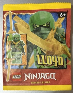 Lego Ninjago 892406 Dragons Rising Lloyd Minifigure Set Paper Bag - Picture 1 of 2
