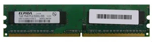 Elpida 1GB DDR2 667MHz CL5 RAM DIMM - Picture 1 of 1