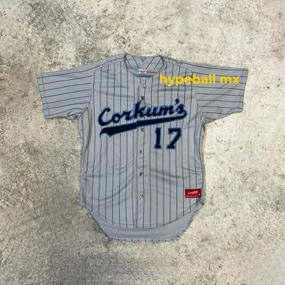 Бейсбольная футболка Rawlings Corkums. РАЗМЕР 46. СДЕЛАНО В США - Изображение 1 из 4