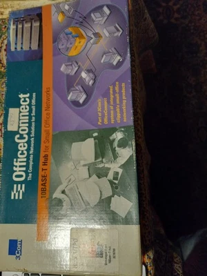 3Com OfficeConnect 10BASE-T Hub for Small Office Networks 8 Port Unmanaged - Image 1 of 4