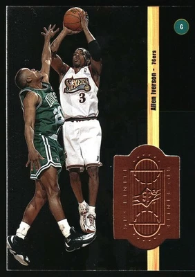 1998-99 SPx Finite - Allen Iverson #75 /10000 - Image 1 of 2