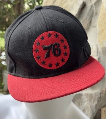 Philadelphia Sixers Mitchell &  Ness Fitted Hat 7-3/4 - Image 1 of 4